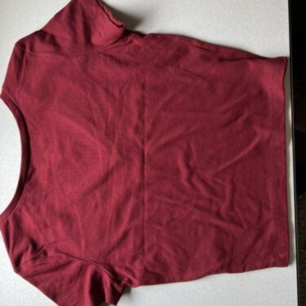 wild Fable women's Medium maroon crop top - Picture 2 of 2